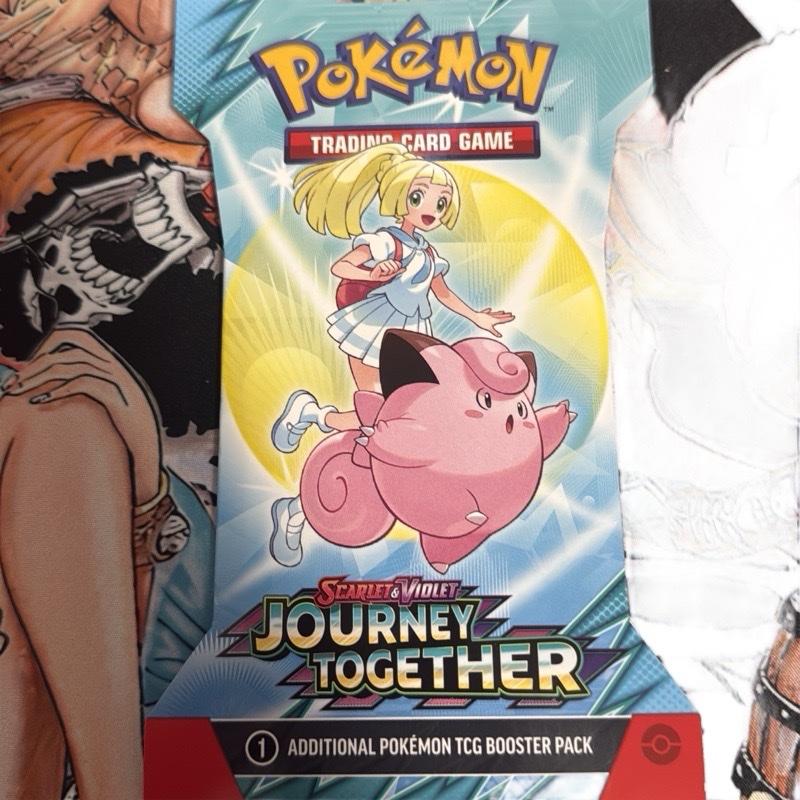 Pokémon Scarlet & Violet Series 1 Journey Together Sleeved Booster Pack 12 Cards Authentic Collectible TCG
