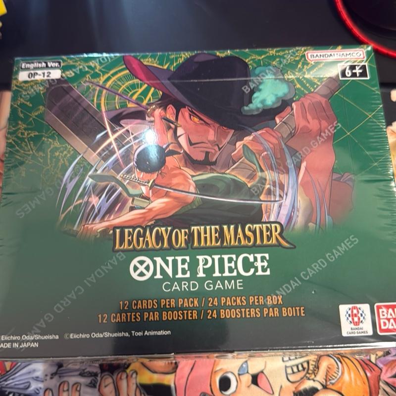 Bandai Namco One Piece OP-12 Legacy of the Master Englishbox