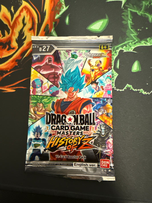 Dragon ball history of z pack