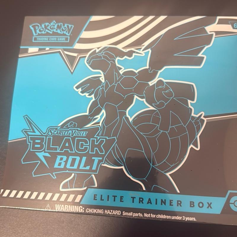 Pokémon Black Bolt ETB - Elite Trainer Box
