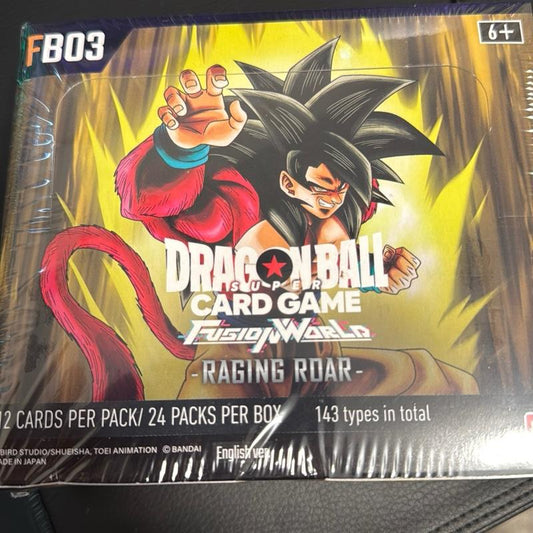 Bandai Dragon Ball Super Raging Roar FB03 Box