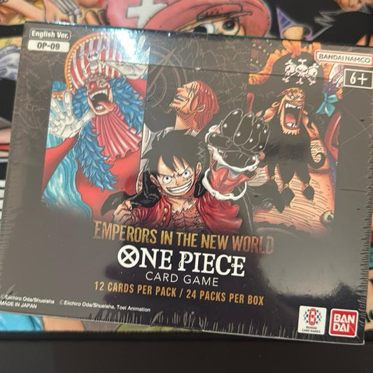 Bandai One Piece OP-09 Emperors in the New World Booster Box